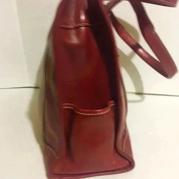 Michael kors red leather hobo handbag - Picture 5 of 8